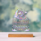 Licorne Lune Enfant Licorne Conception Originale Z (Neutre)