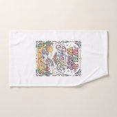 Licorne Magie Far West Original (Serviette à main)