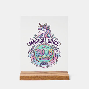 Licorne Magique Depuis Année Graphisme Zazzle D