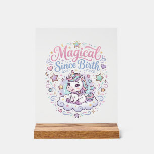 Licorne Magique Depuis la Naissance Impression Prê