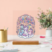 Licorne Magique Petite Équipe Conception Graphique (Mariage)