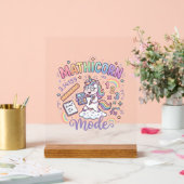 Licorne Mathicorne Mode Adorable Conception Typogr (Mariage)
