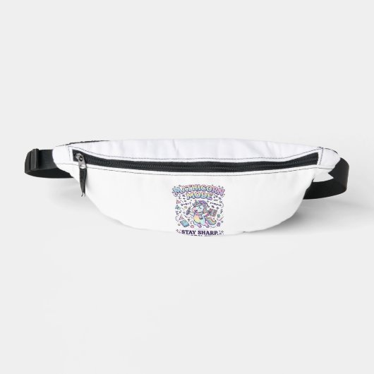 Licorne Mathicorne Mode Charmant Fond Blanc D (Recto)