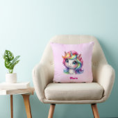licorne mignonne coussin (Chaise)