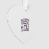 Licorne Paix Amour Pose Licorne Fond Blanc S (devant)