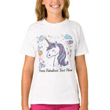 Licorne pastel mignonne  T-shirt d'animal magique 