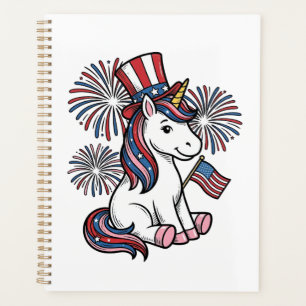 Licorne Patriotique Feu d'Artifice Design de Chemi