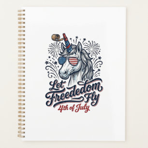 Licorne Patriotique Maillot Volant De Liberté Du 4