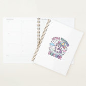 Licorne Petit Temps Licorne Conception Graphique W (Devant avec enveloppe)