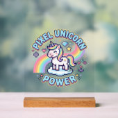 Licorne Pixel Licorne Puissance Conception Graphiq (Neutre)