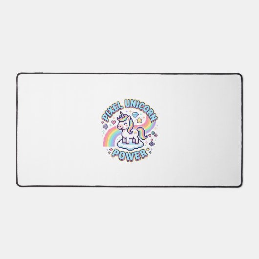 Licorne Pixel Licorne Puissance Conception Graphiq (Recto)