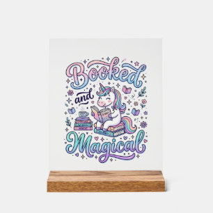Licorne Réservée et Idée de Cadeau Magique Typogra