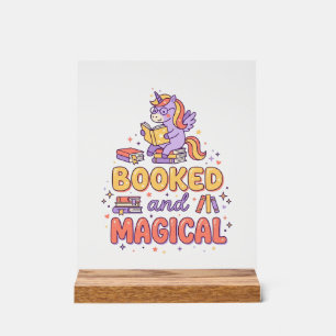 Licorne Réservée et Impression Magique Prête Fond