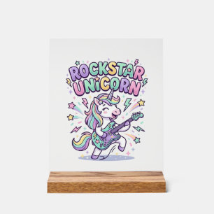 Licorne Rockstar Licorne Charmant Vêtement Graphiq