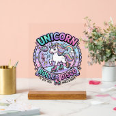Licorne Roller Disco POD Prêt Marketplace Artwork (Mariage)