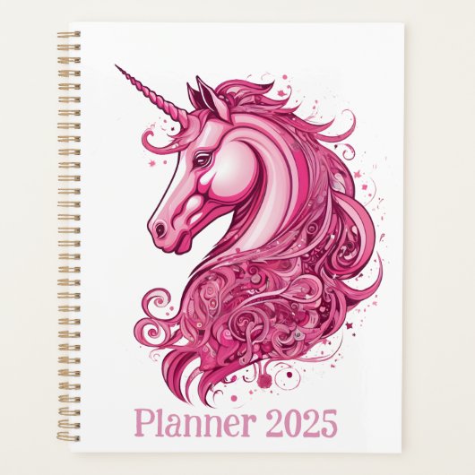 licorne rose Abstraite (Devant)