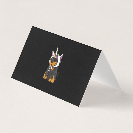 Licorne Rottweiler Chien (Front)