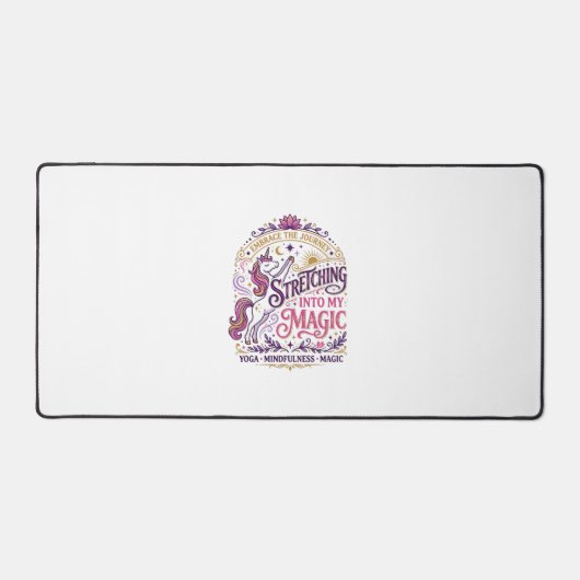 Licorne s'étirant dans mon magnifique fond blanc s (Recto)