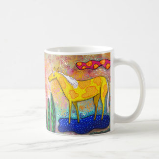 Licorne + Tasse de café de cheval de ciel