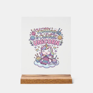 Licorne Tricot Crochet Licorne Typographie Adorabl