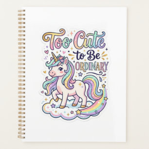 Licorne Trop Mignonne pour être Ordinaire Vecteur
