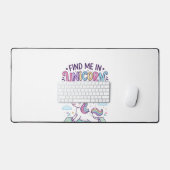Licorne Trouvez-moi en Licorne Pose Impression Prê (Clavier et souris)