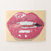 LICTER LIPS KISS JIGSAW PUZZLE (Horizontal)
