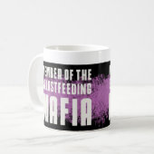 Lid van de borstvoeding maffia koffiemok (Voorkant links)