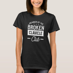 Lid van de Broken Clavicle Club Broken Bone Rec T-shirt