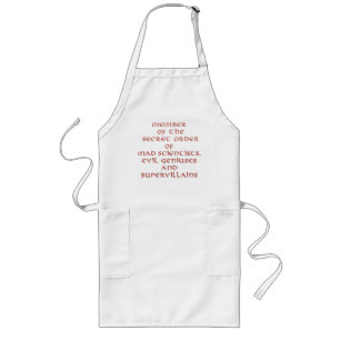 Lid van de orde Aprons Lang Schort