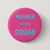 Lid van de Squad Button ~ Fuchsia (Voorkant)