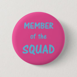 Lid van de Squad Button ~ Fuchsia