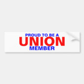 LID VAN DE UNIE BUMPERSTICKER (Voorkant)