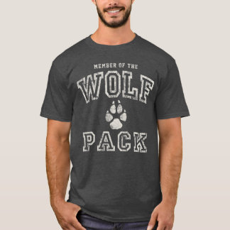 Lid van een roedel wolven meisje t-shirt