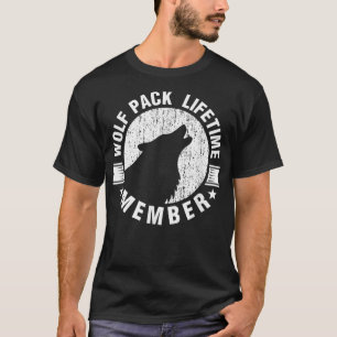 Lid van levenslang roedel overstuur janken t-shirt