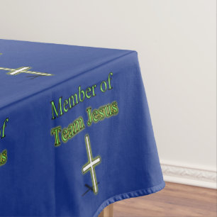 Lid van Team Jesus Tafelkleed