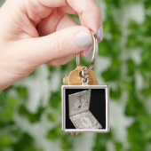 Lidded Comass, 1627 Sleutelhanger (Hand)