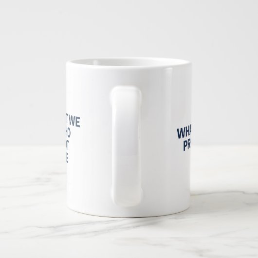 L'Idea Guy® | Déclaration du problème : Mug Jumbo  (Dos)