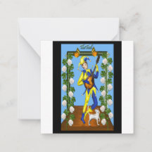 L'idiot - Carte pour notes