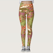 LIDJ-ontwerp. Camo Camo, kijk me aan! Leggings (Voorkant)