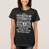 Lidmaatschapscoördinator T-shirt (Voorkant)