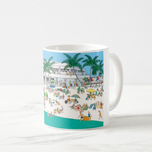 Lido Beach Casino Mug (Devant droit)
