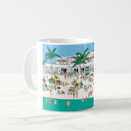 Lido Beach Casino Mug (Devant gauche)