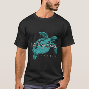 Lido Key Beach Florida FL Zee Schildpad Duiken T-shirt