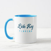 Lido Key Florida Coffee Mok (Links)