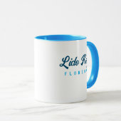Lido Key Florida Coffee Mok (Voorkant rechts)