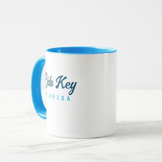 Lido Key Floride café Mug (Devant gauche)