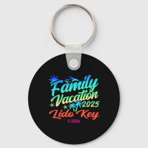 Lido Key Strand Florida Gezinsvakantie Matching Ov Sleutelhanger