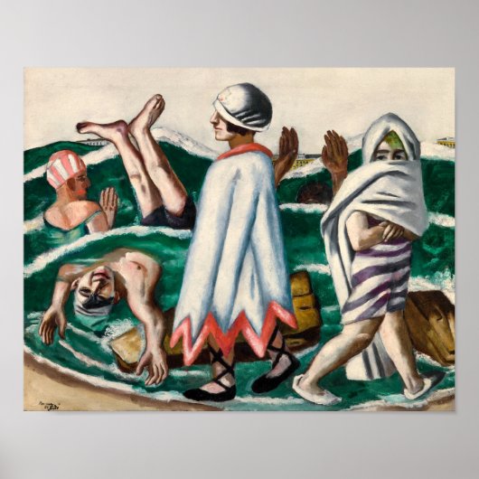 Lido | Max Beckmann | Poster (Voorkant)