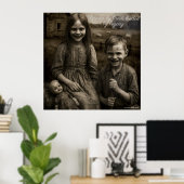 Lié à la terre, guidé par une affiche héritée (Bureau à domicile)